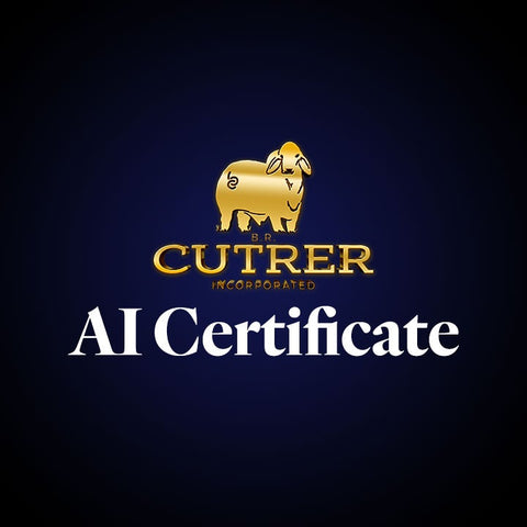 AI Certificate: Dutton Semen Purchased from BRC